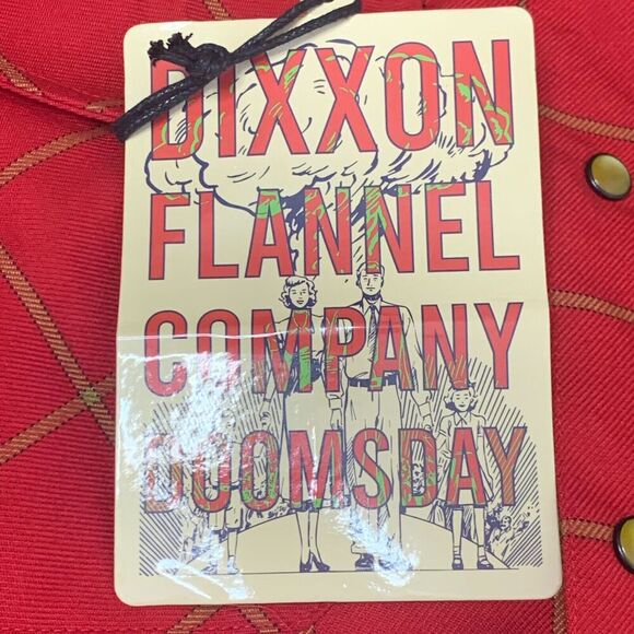 NWT Dixxon Flannel Company Men's Doomsday Flannel Size Medium - Picture 5 of 7